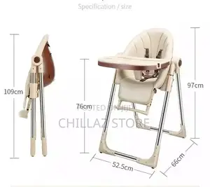 Baby Adjustable High Table and Chair