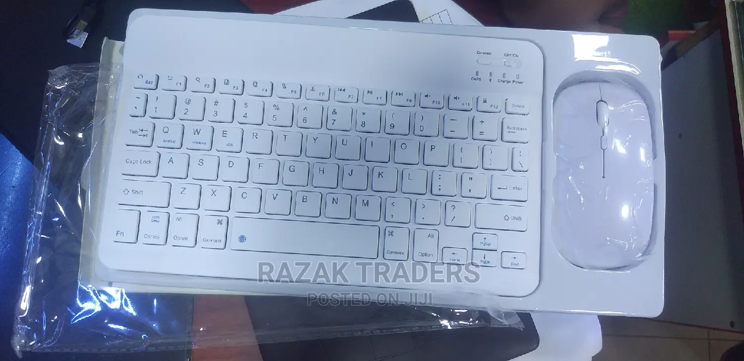 Bluetooth Wireless Keyboard With Mouse Combo