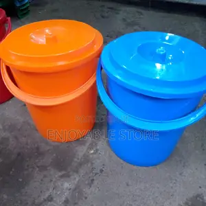 Plastic Go Back 2school Bucket