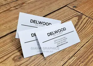 Business Cards One Side