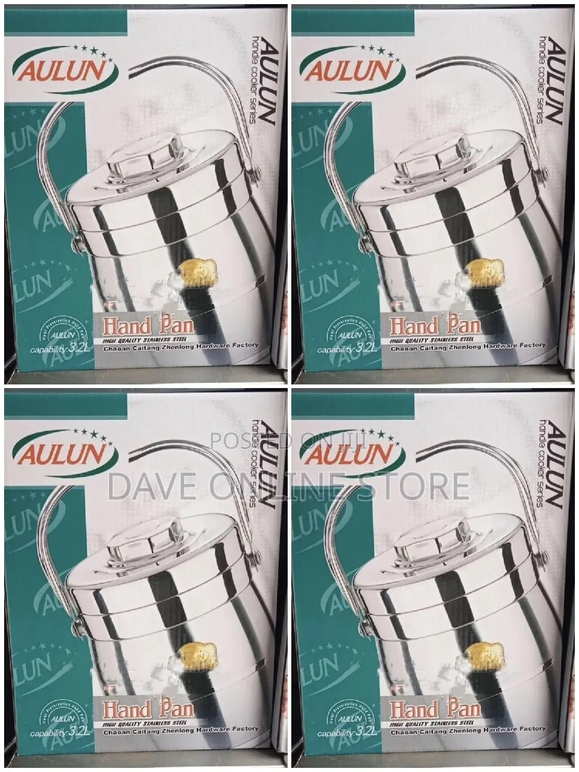 3.2L Aulun Double Layer Food Flask