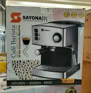 Sayona 1.6litre || 20 Bars Coffee Maker Machine || SEM-4223