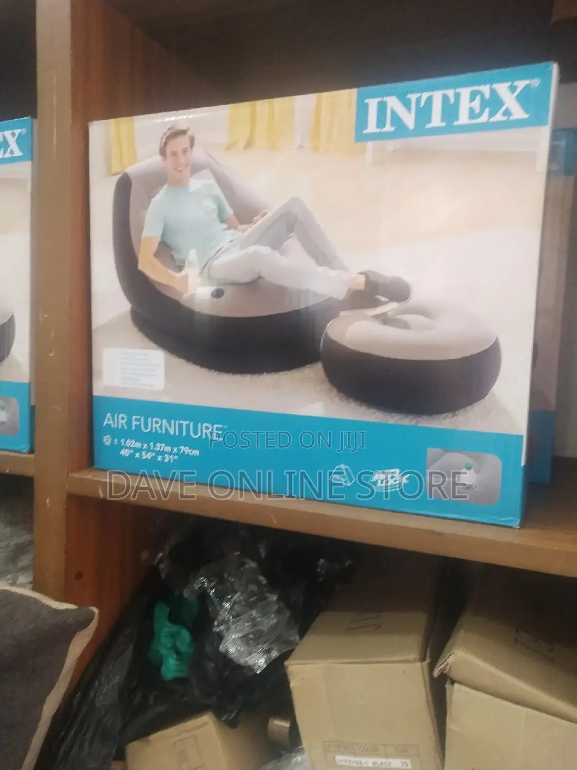 Intex Inflated Sofa With Foot Rest