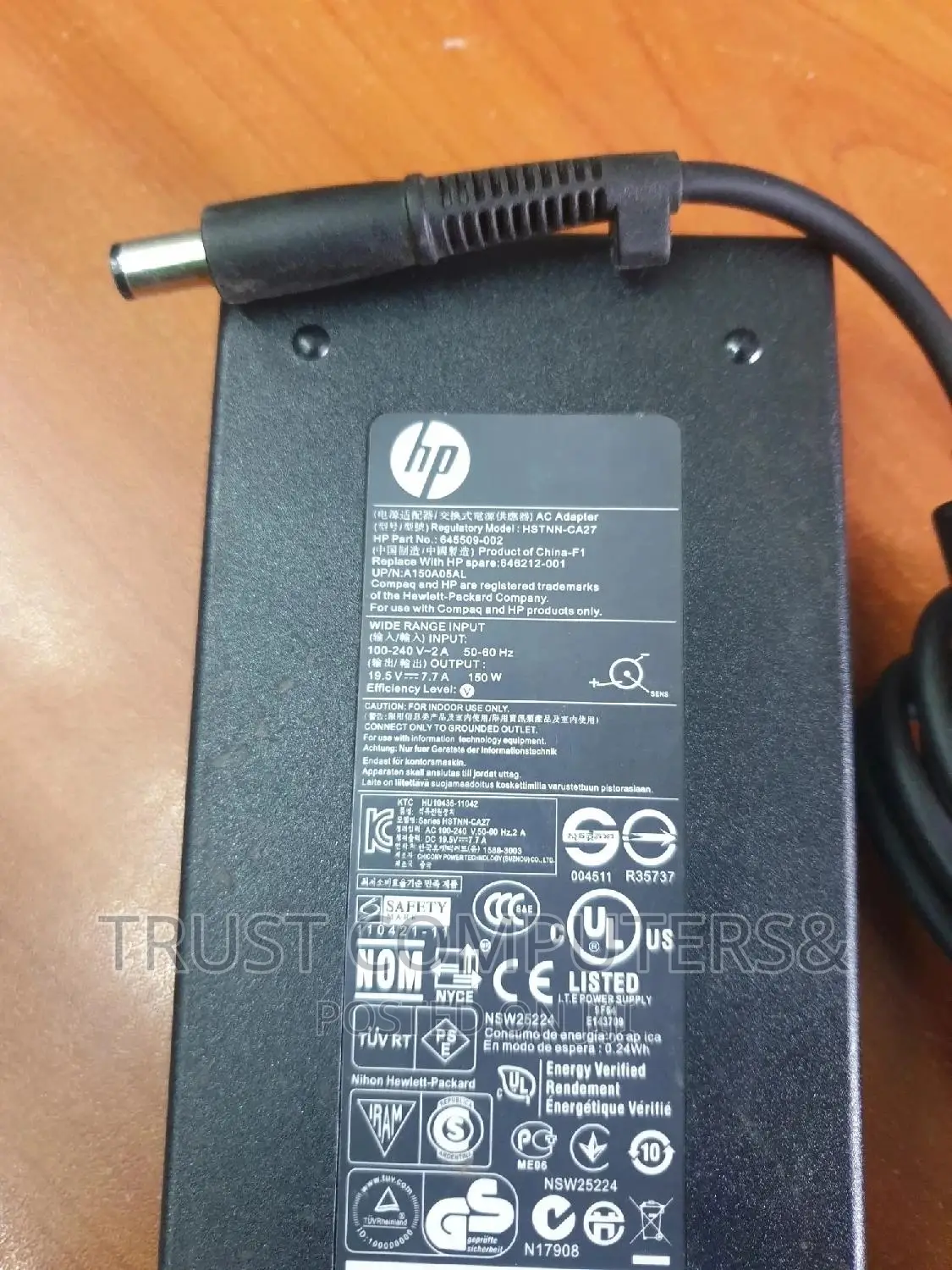 Hp 150w (19v 7.7) Big Pin
