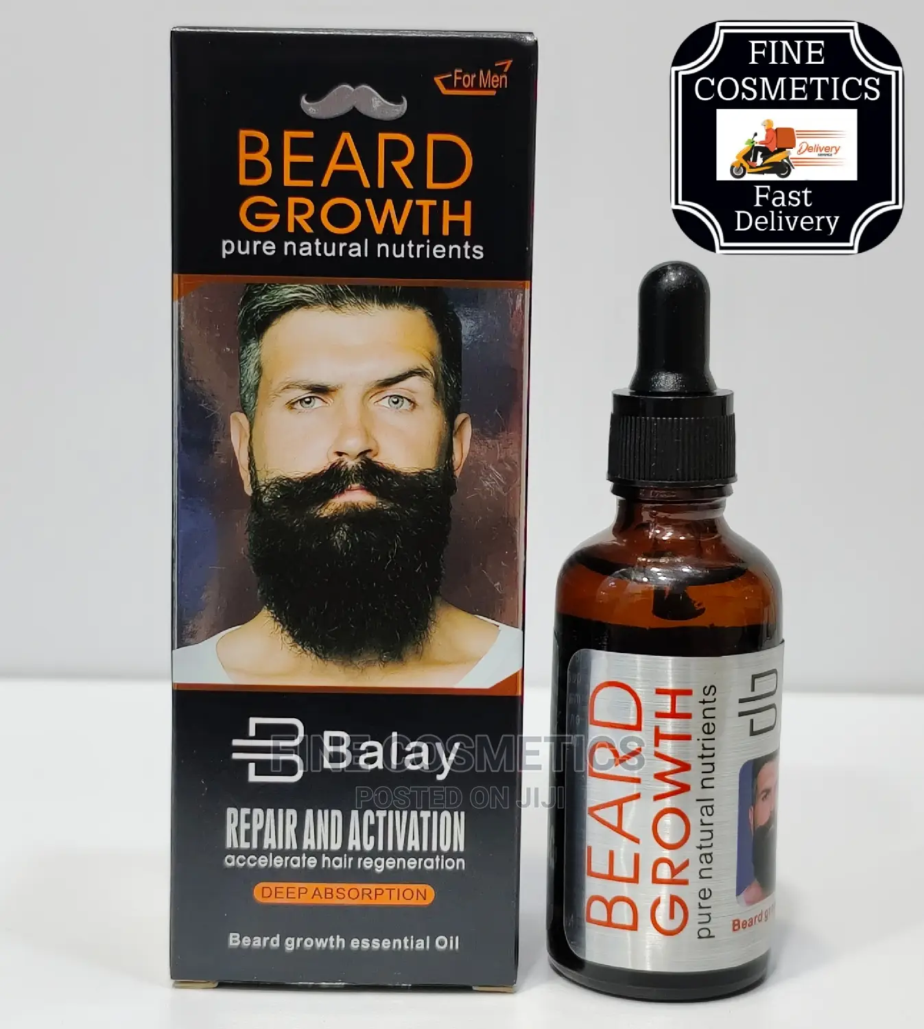 Original Balay Beard Growth Hair Booster Essential Oil