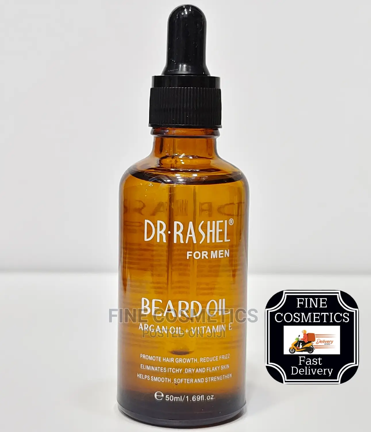 Original Dr Rashel Beard Growth Hair Booster Oil + Vitamin E