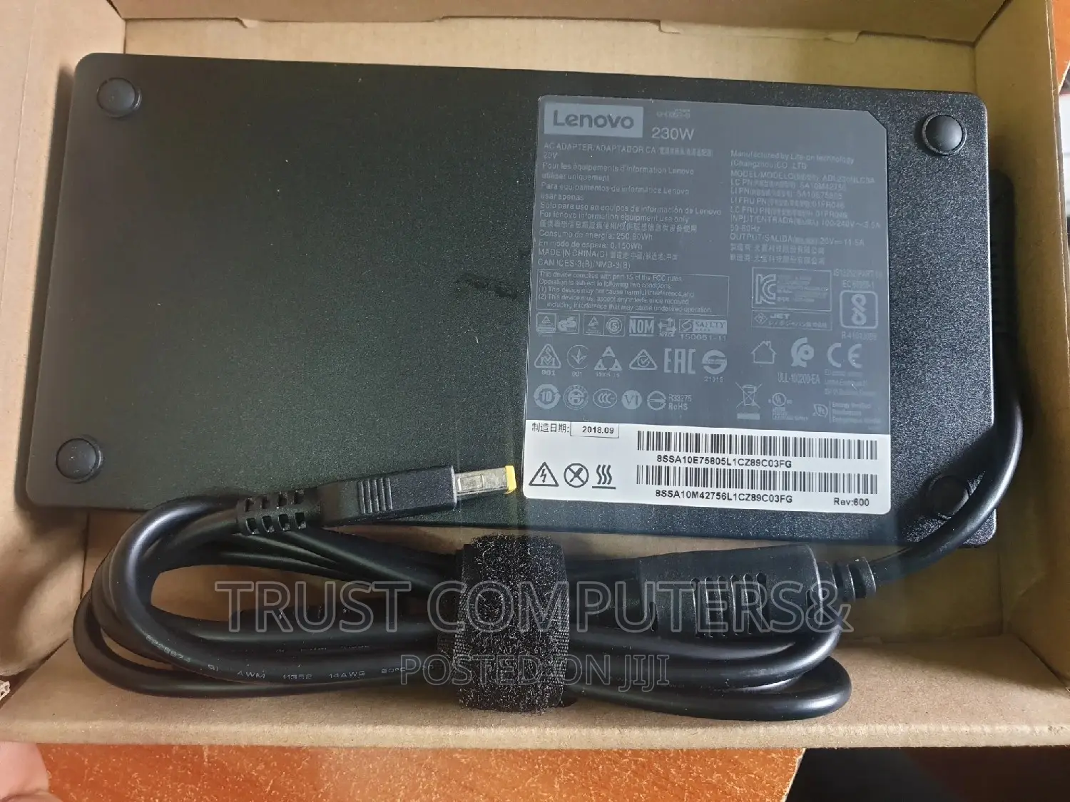 Lenovo 230w ( 20v 11.5A) Usb Adapter