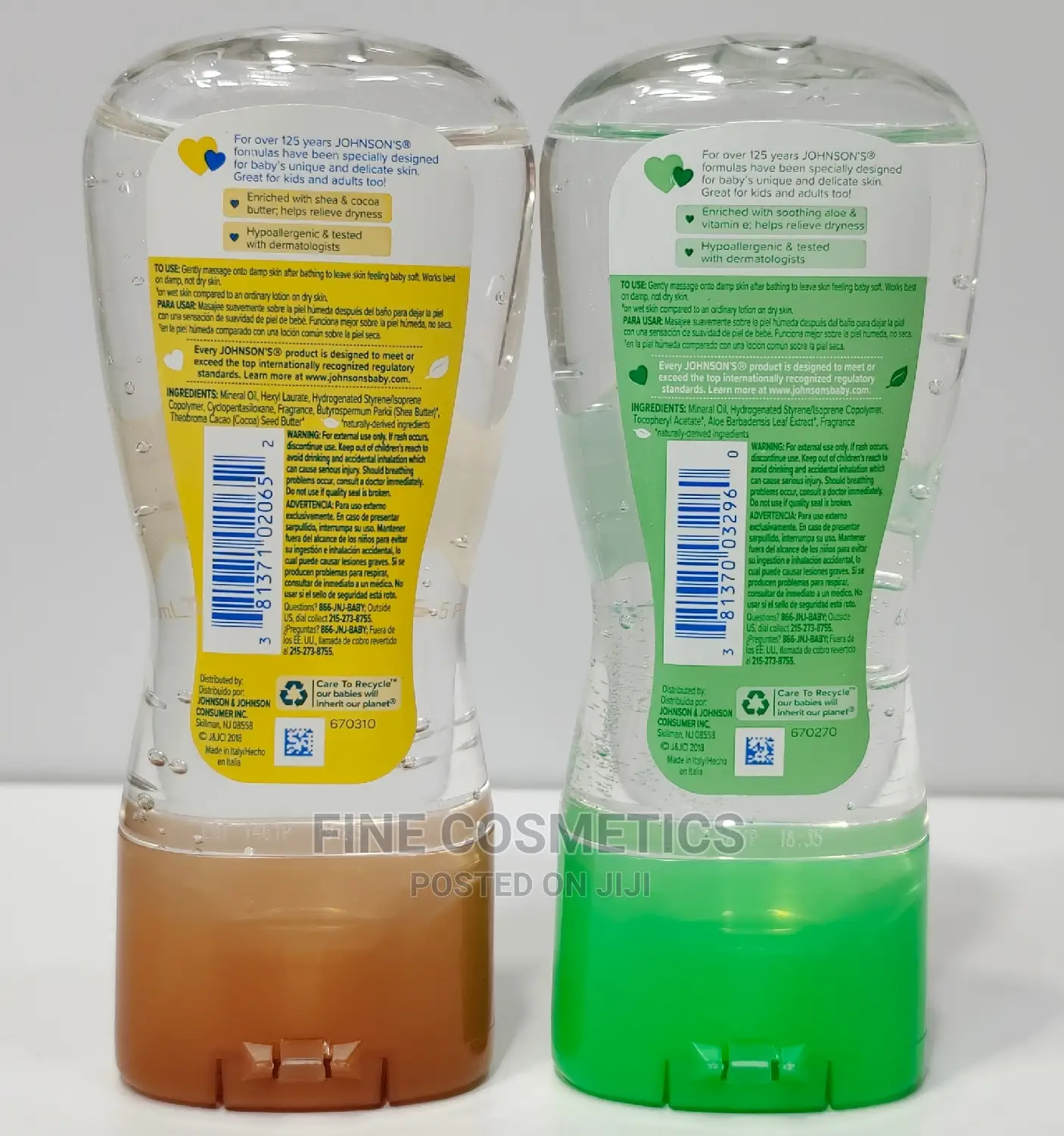 Johnson Moisturizing Baby Care Oil Gel For Kids And Adults