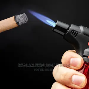 Windproof Blow Gas Refillable Torch Lighter