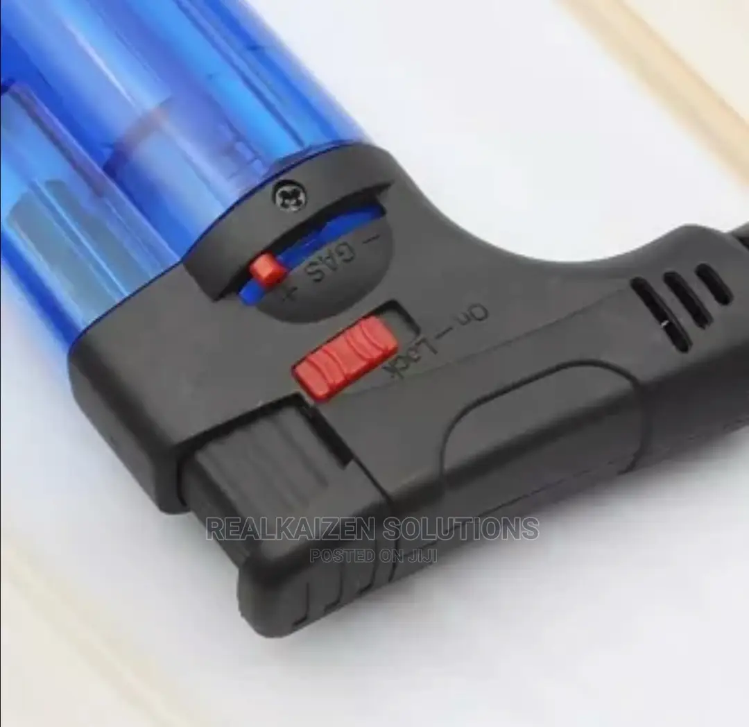 Windproof Blow Gas Refillable Torch Lighter
