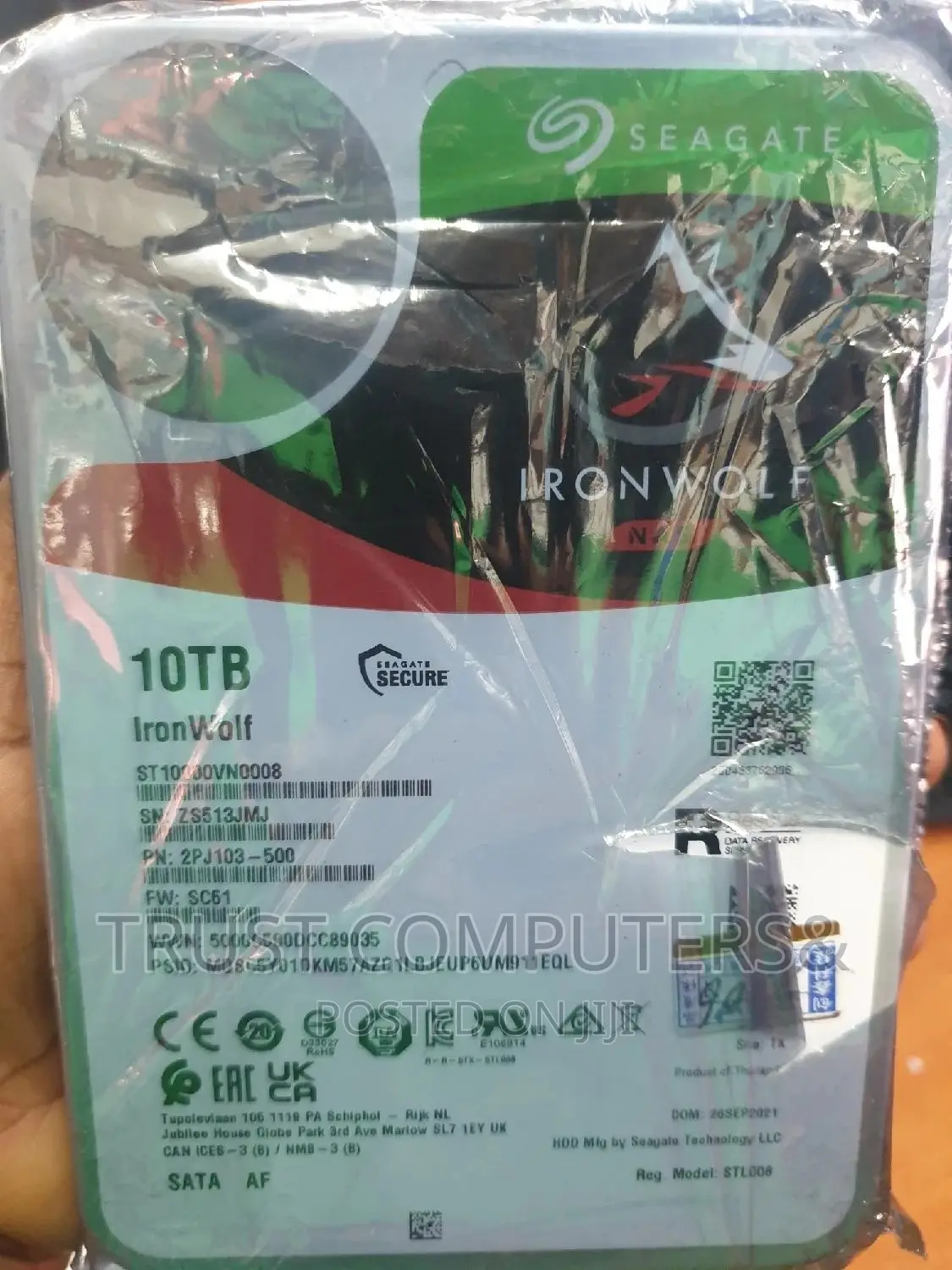 10tb Nas ( Server) Seagate Internal Hdd
