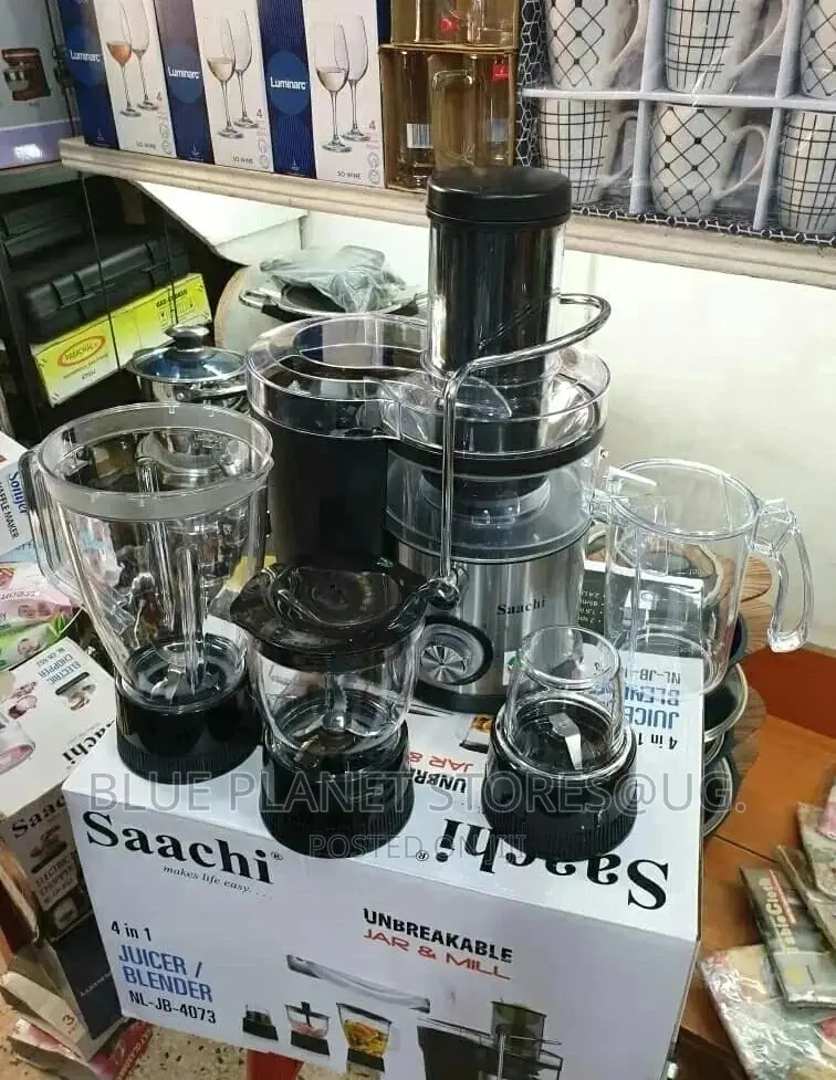 Saachi 4_in_1 Food Processors || 800w || NL-JB-4073