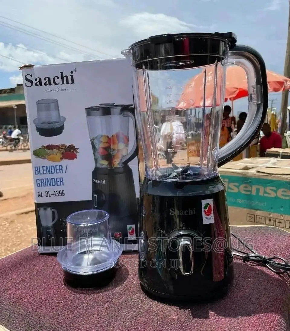 Saachi 2_in_1 || 1.5L Blender/Grinder || 500w || NL-BL-4399