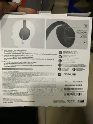 SONY WH-CH710N Noise Cancellation Brand New From Uk