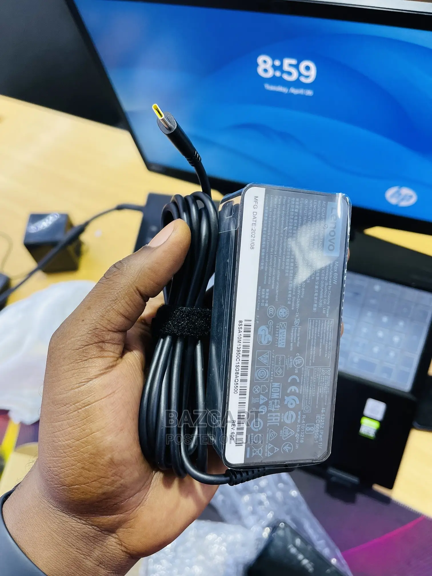 Lenovo Type C 65W Original Charger