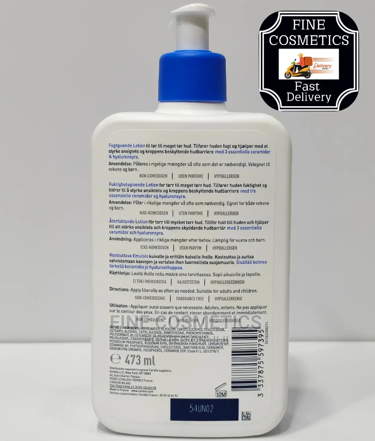 Cerave Moisturising Lotion for Dry and Very Dry Skin 473ml