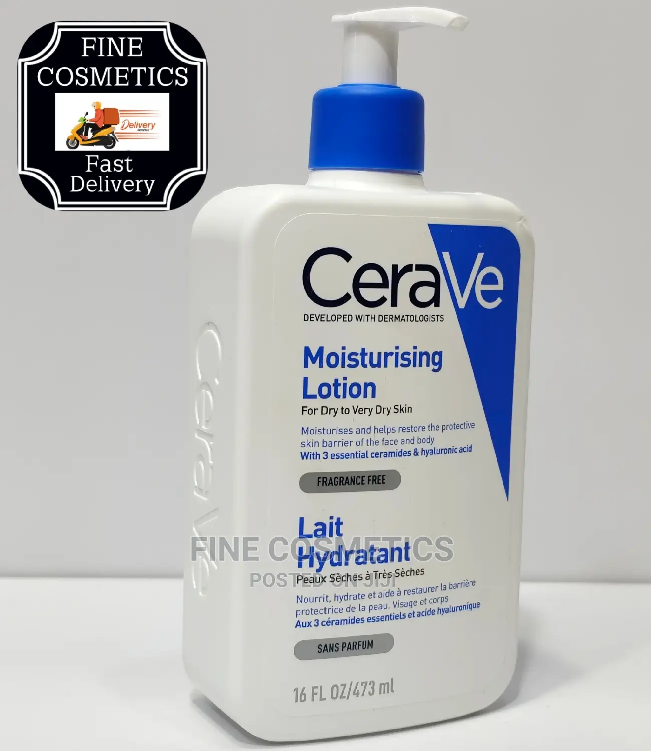 Cerave Moisturising Lotion for Dry and Very Dry Skin 473ml