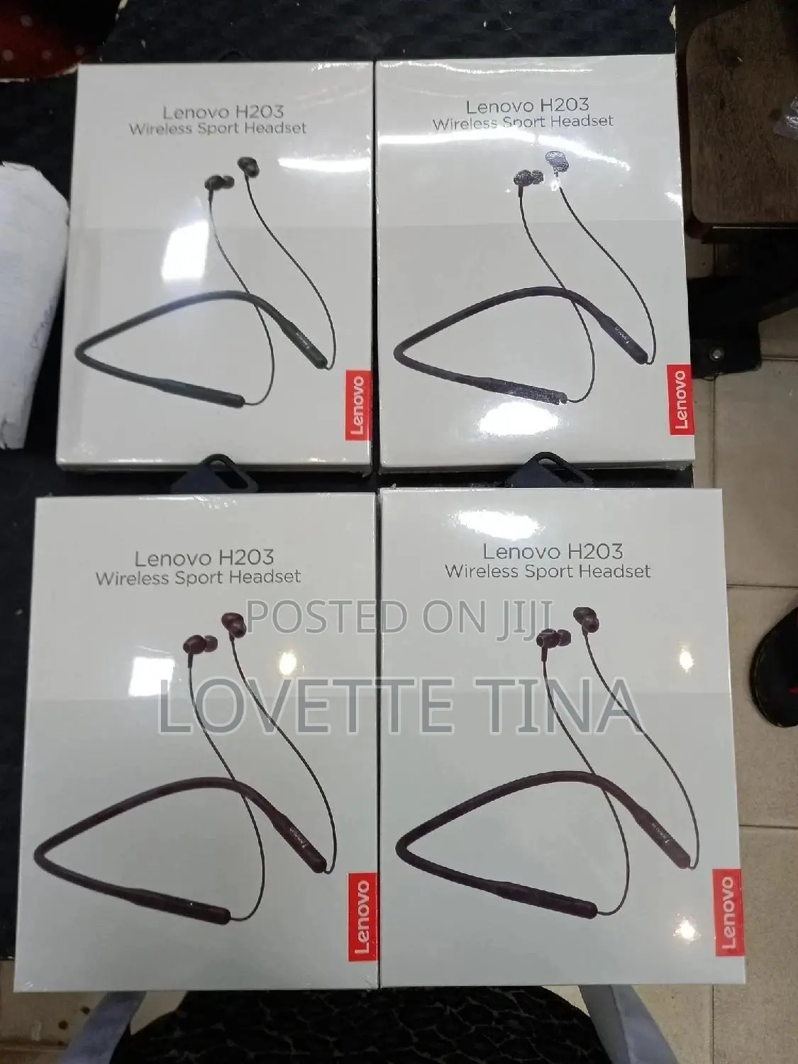 Lenovo Wireless Neckband Earphone H203