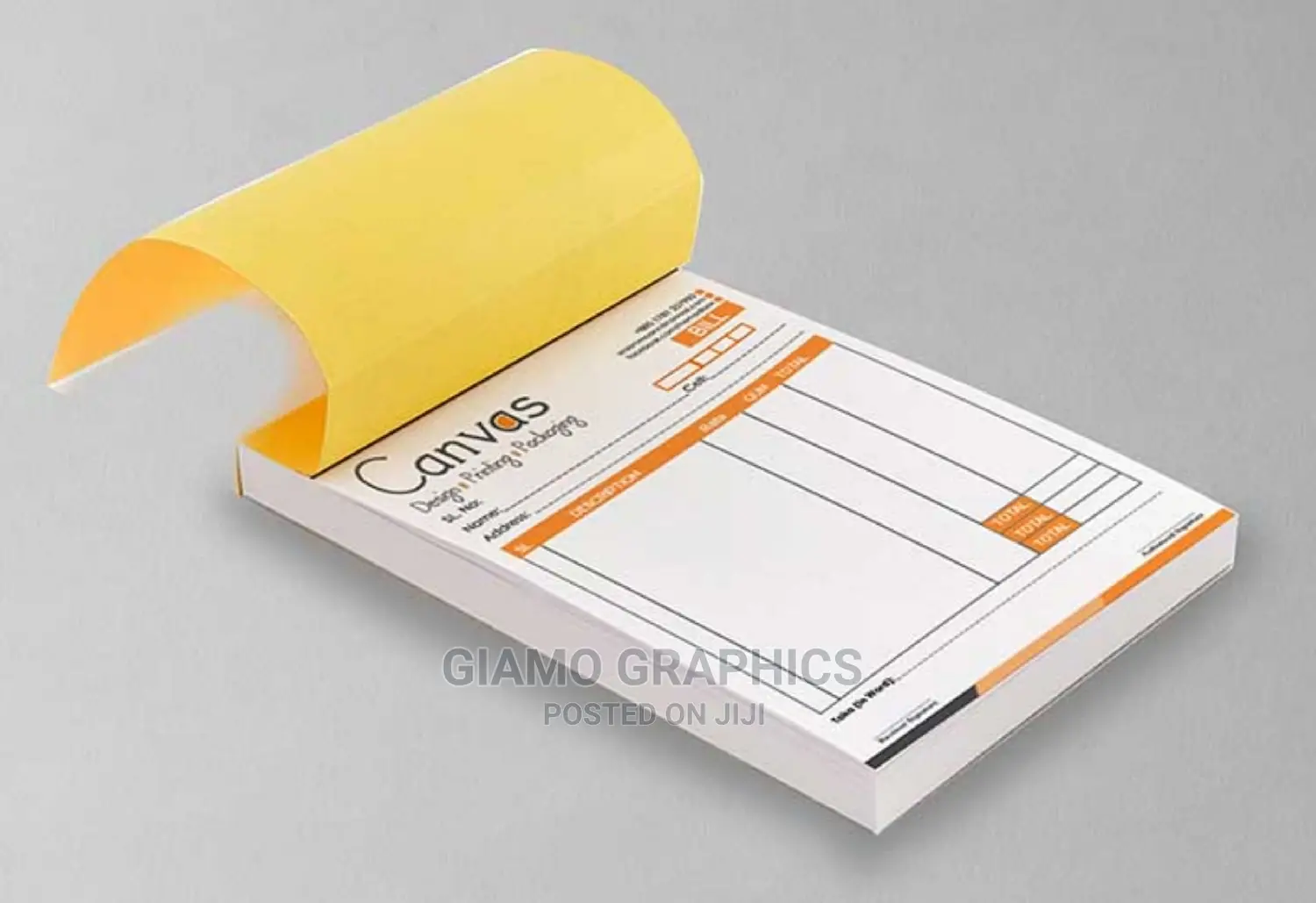 Receipt Books Full Colour