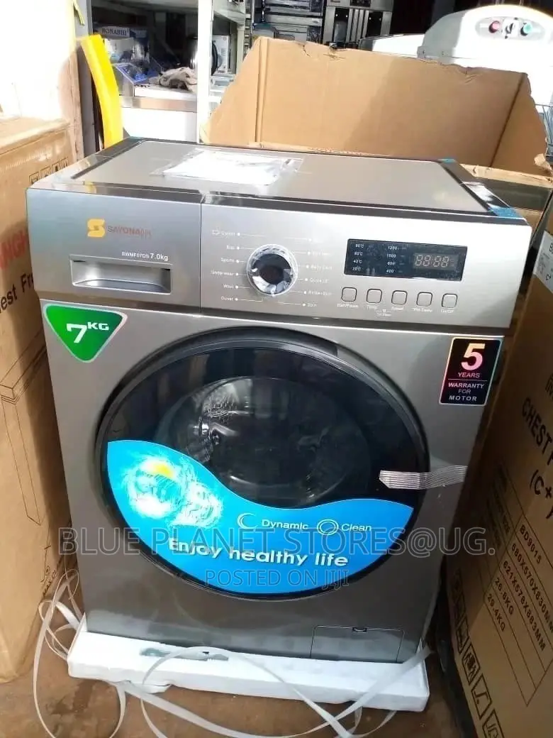 Sayona 7kgs Full Automatic Washing Machines || Front Loader.