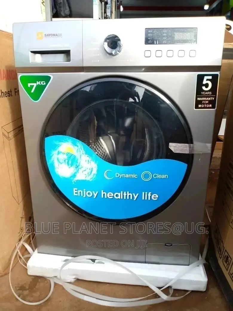 Sayona 7kgs Full Automatic Washing Machines || Front Loader.