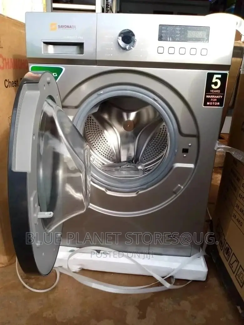 Sayona 7kgs Full Automatic Washing Machines || Front Loader.