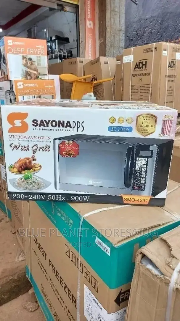 Sayona 30L Digital Microwave With Grill || 900w || SMO-4231