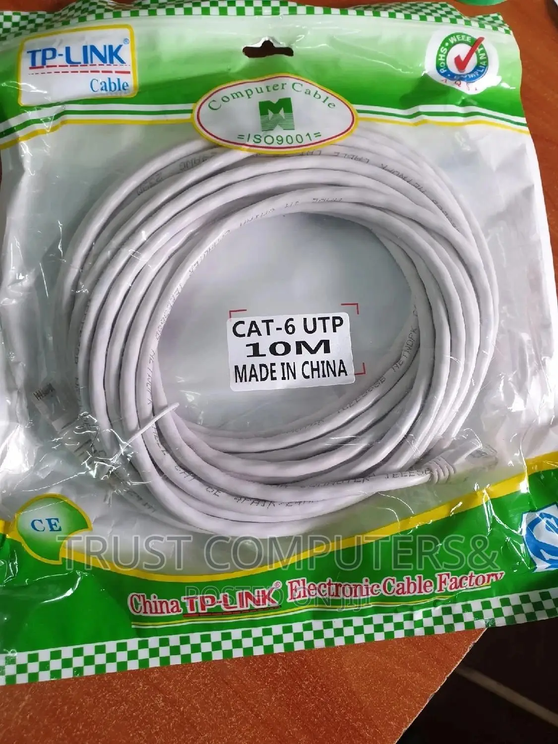 Patch Code, Lan, Cat6 10m