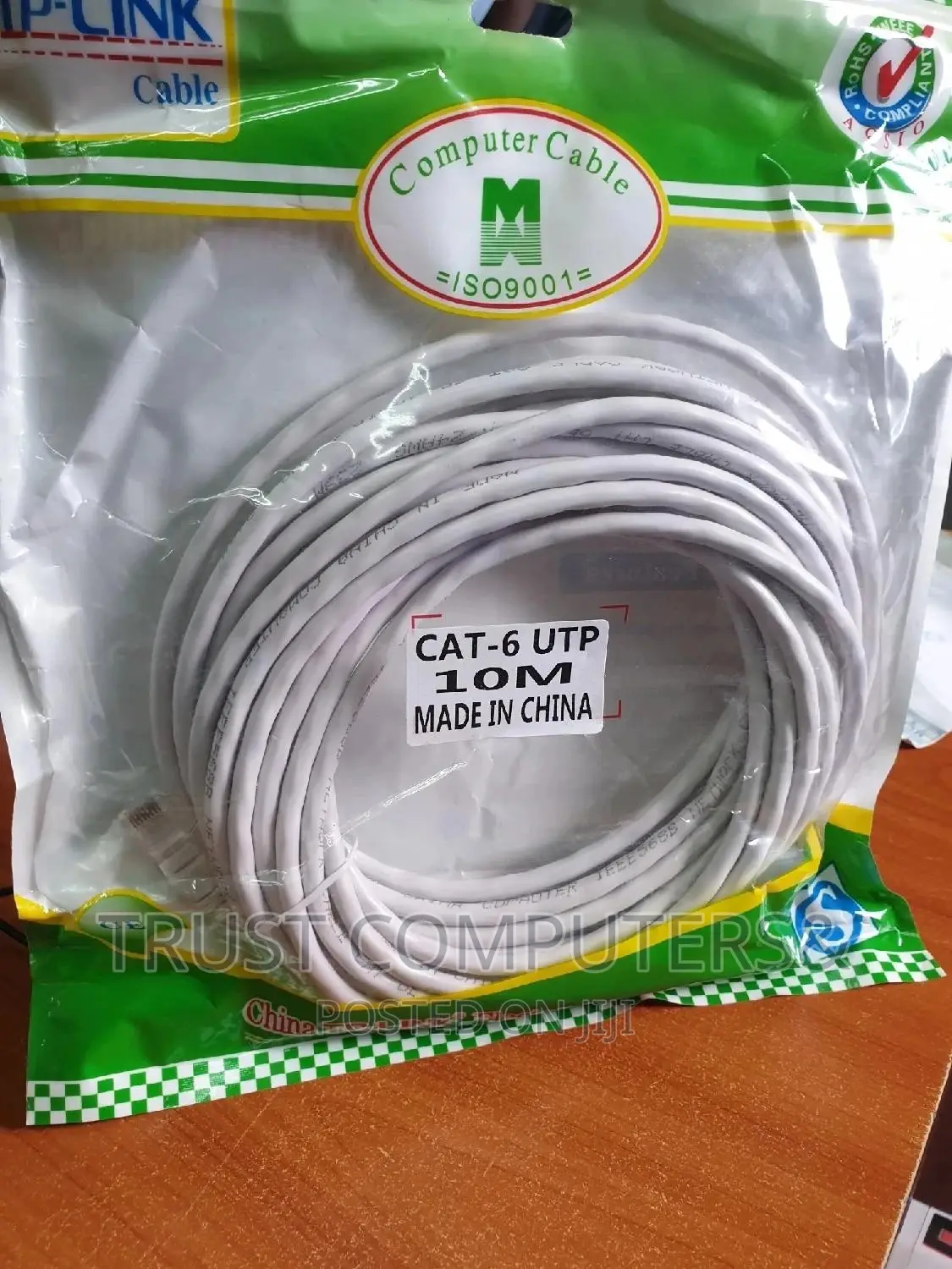 Patch Code, Lan, Cat6 10m