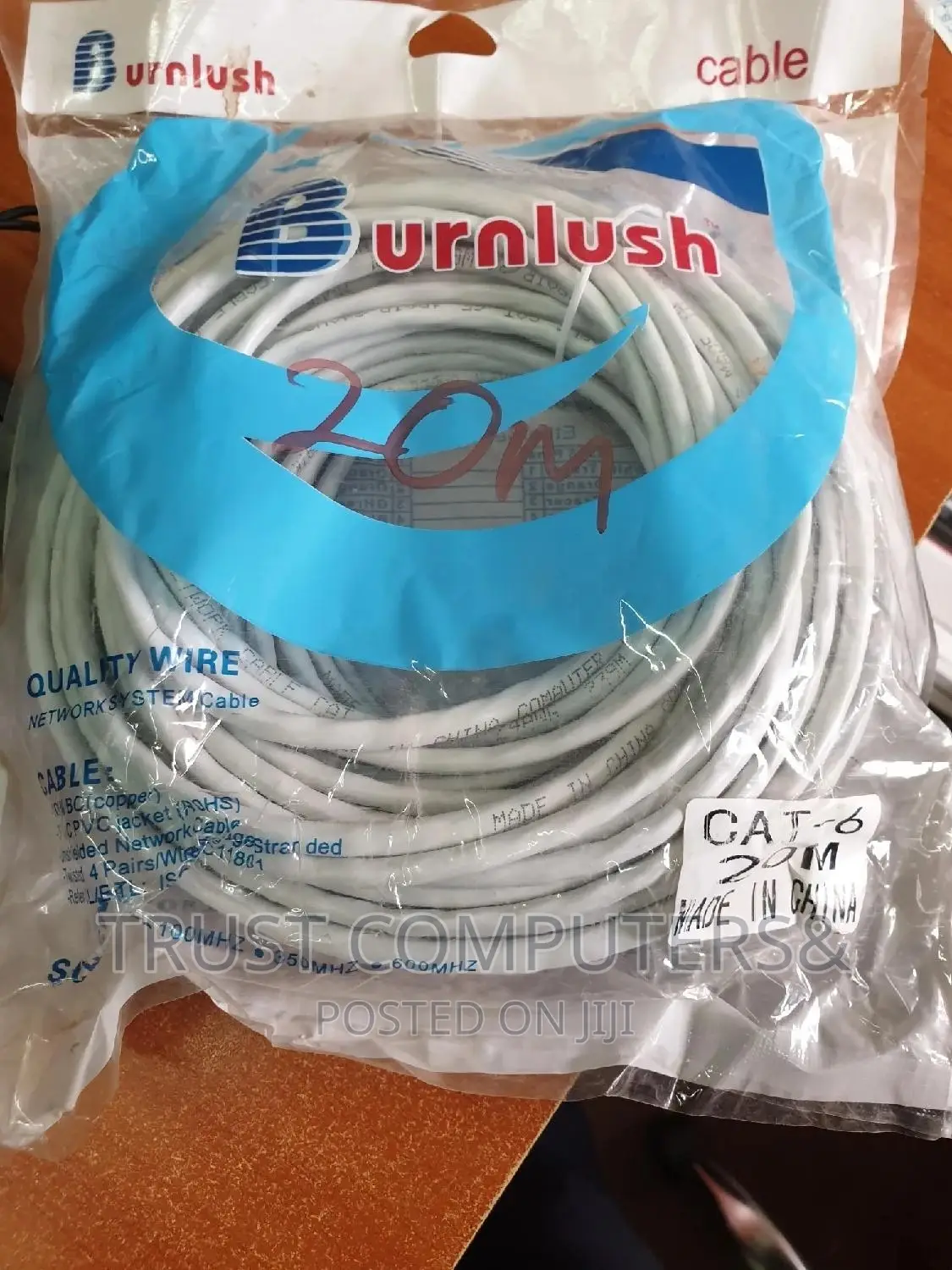 Patch Code, Cat6, Lan Cable 20m