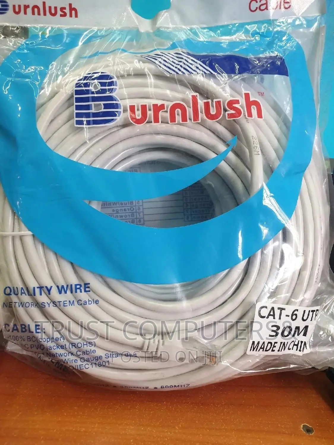 Patch Code, Cat6, Lan Cable 30m