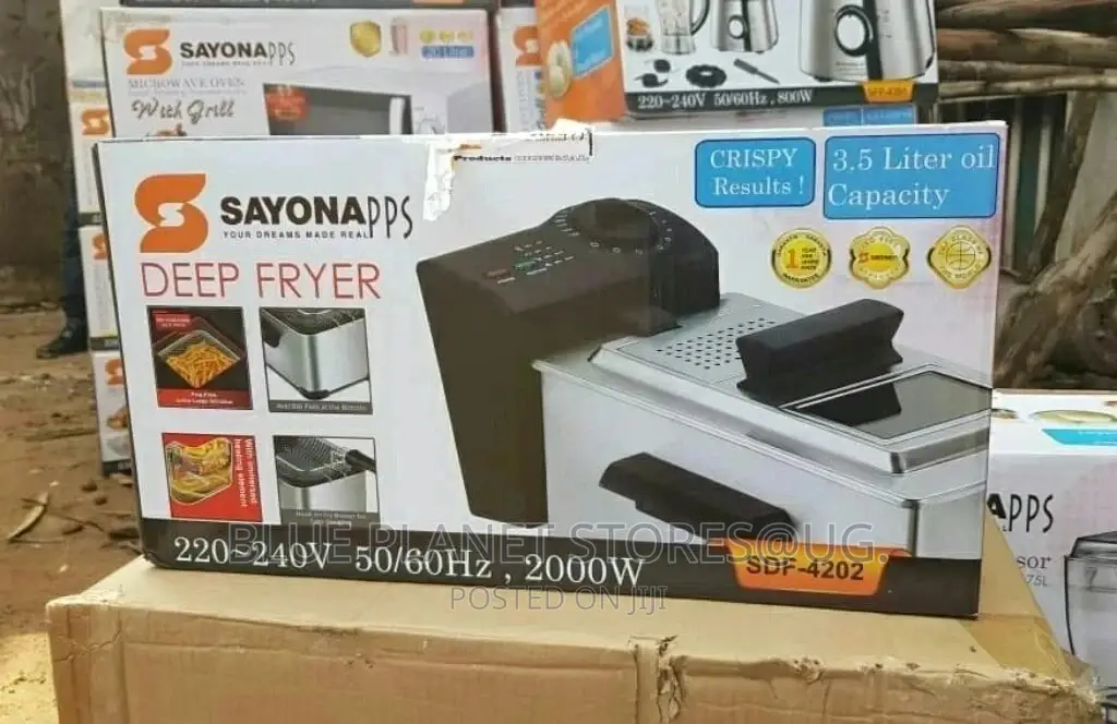 Sayona 3.5litres Single Deep Fryers || 2000w || SDF-4202