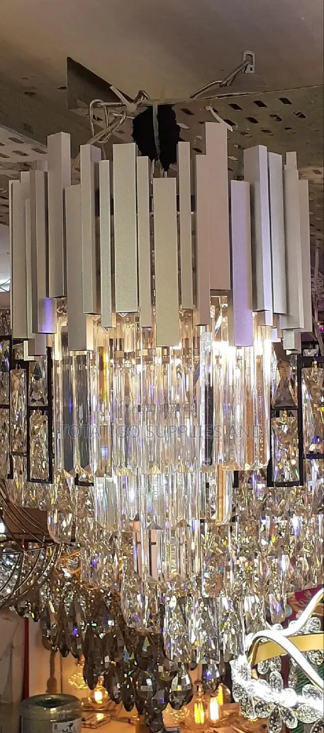 Big Golden Chandelier