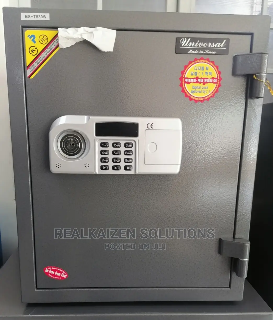 Korea UNIVERSAL LCD Fireproof Digital Keypad Key Vault Safe