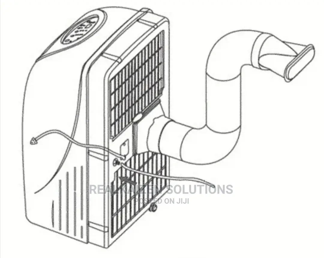 SANFORD 1 Ton LCD Display 3 Speed Portable Air Conditioner