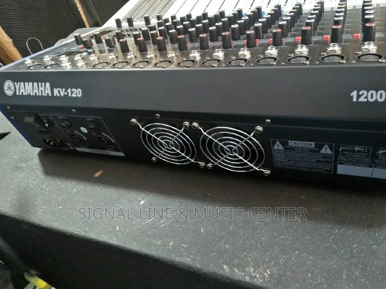Yamaha Kv-120 Amp Mixer 12channels