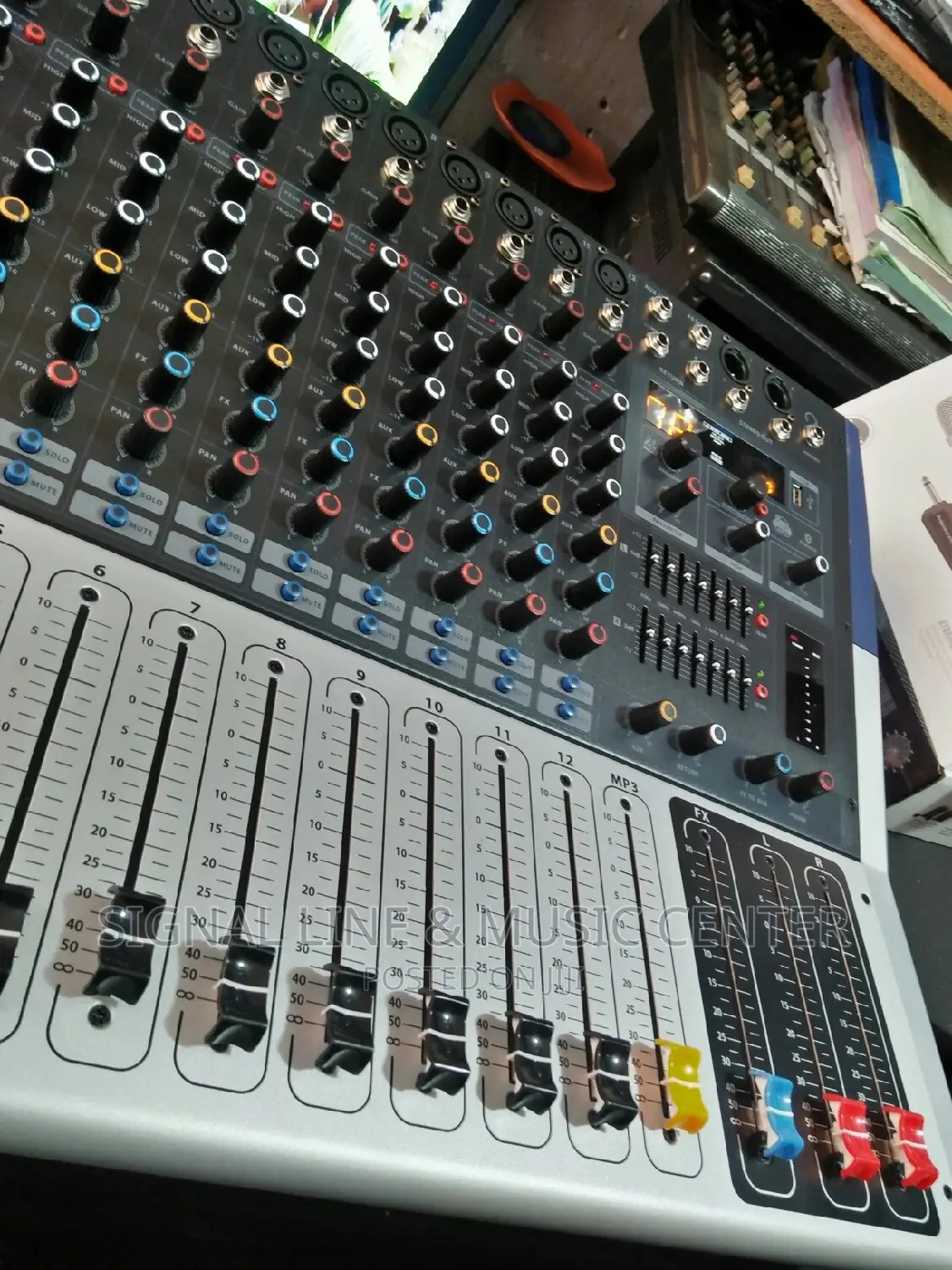 Yamaha Kv-120 Amp Mixer 12channels