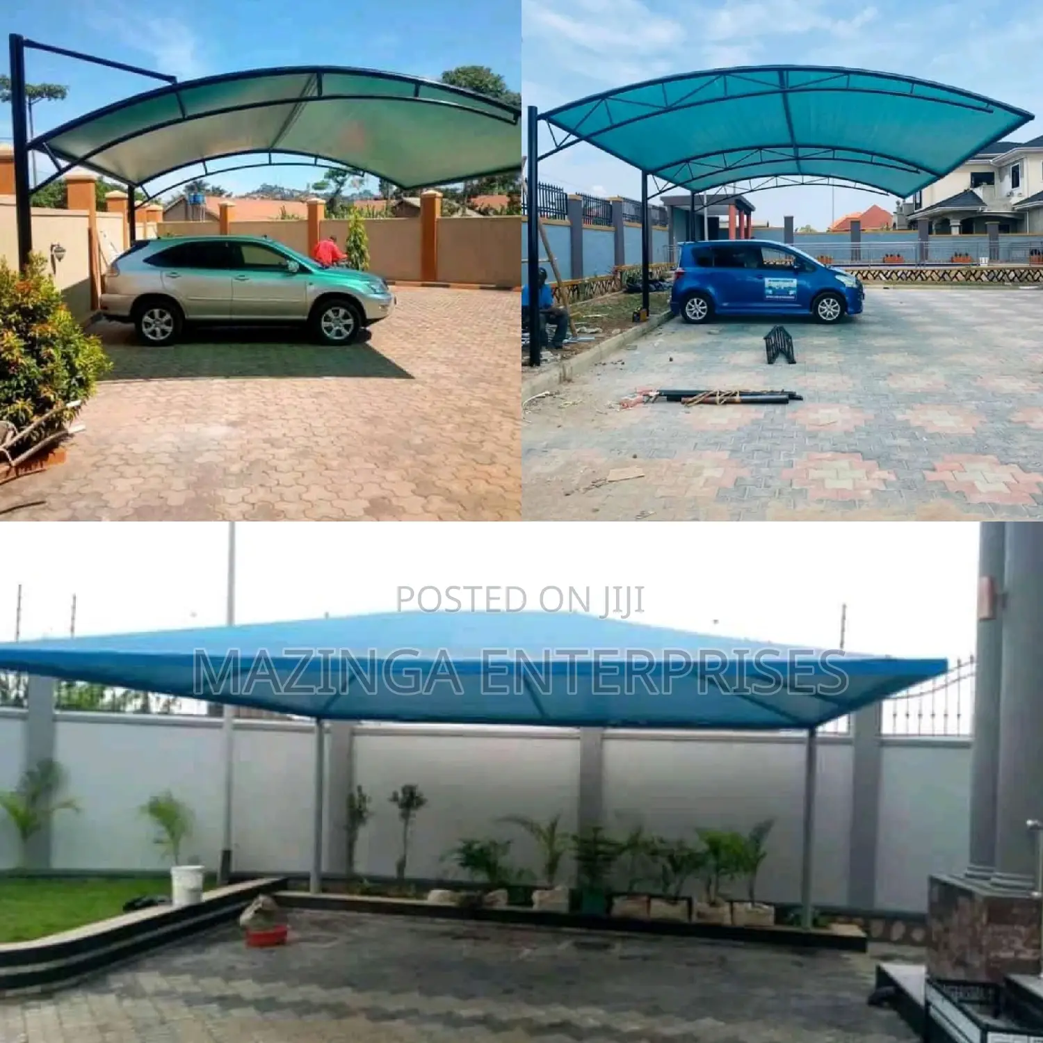Double Car(2cars) Carport Canopy