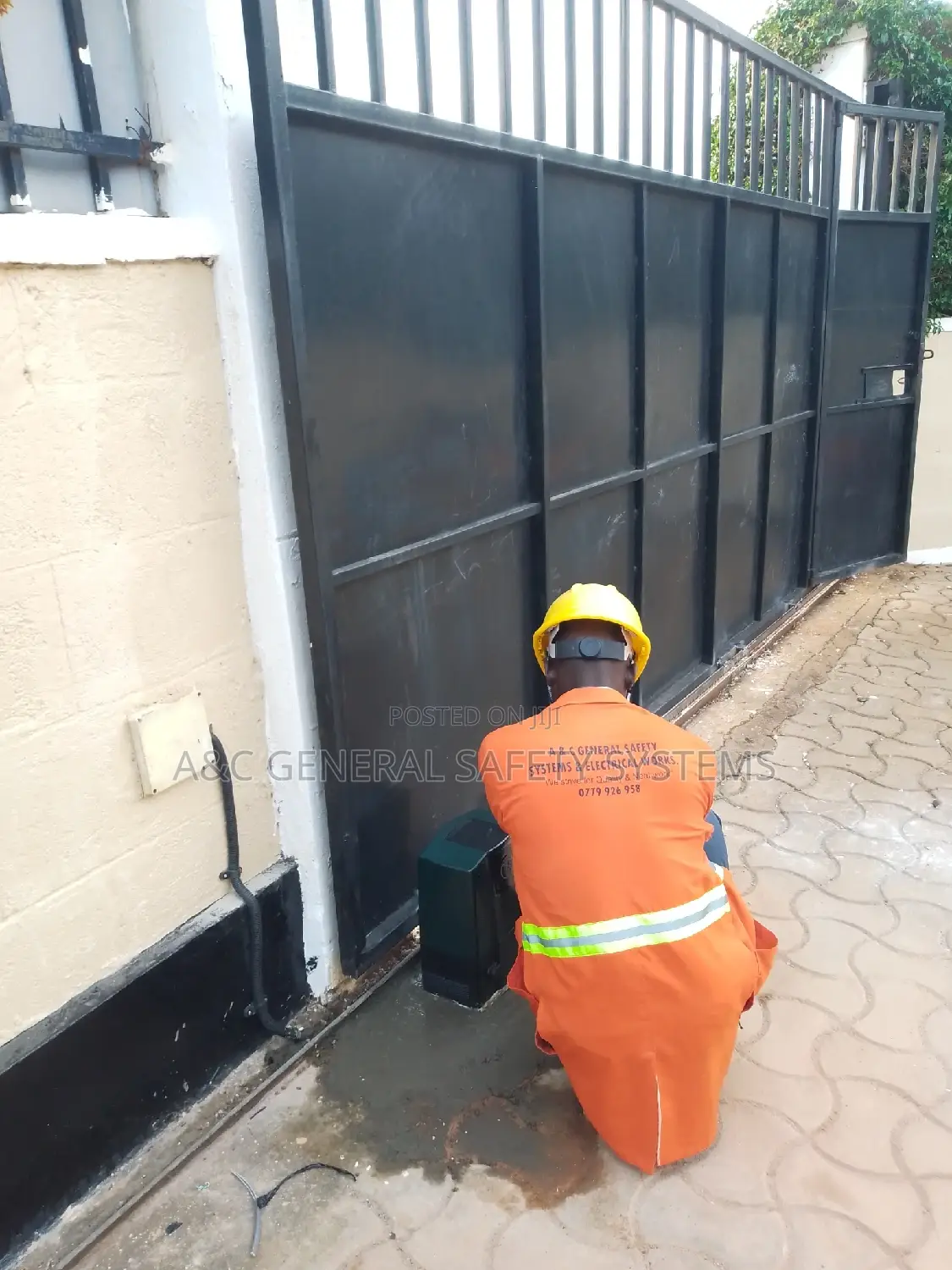 Remote Automatic Sliding Gate Motor High Power Quality
