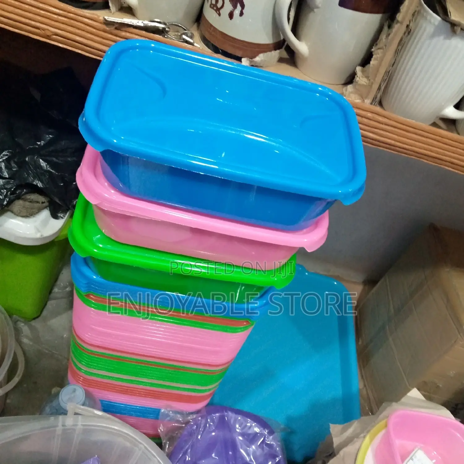 Plastic Break Time Container