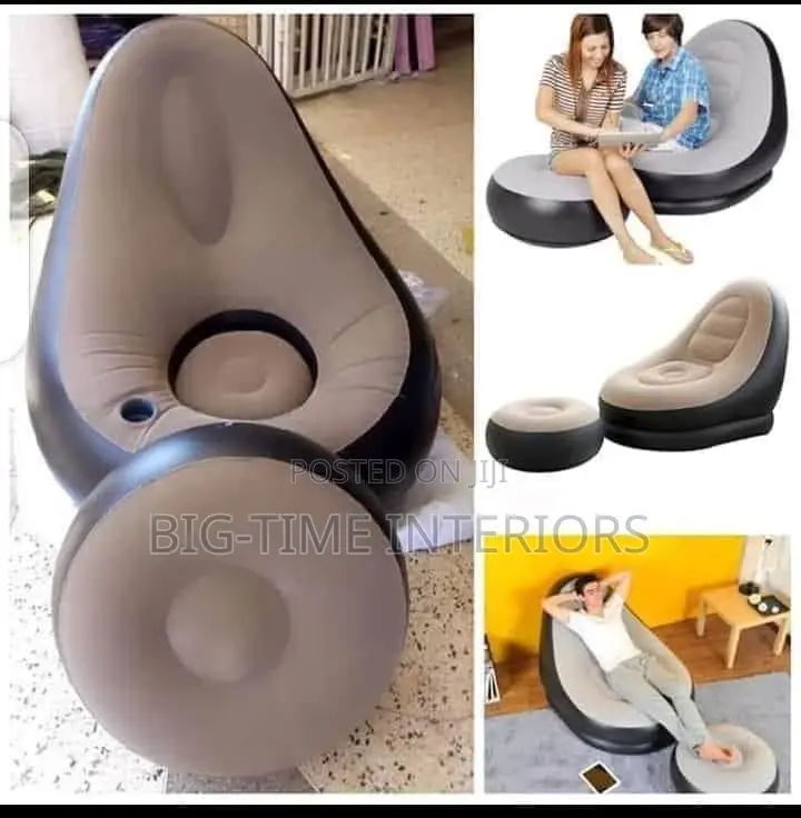 Inflatable Sofa With Footrest