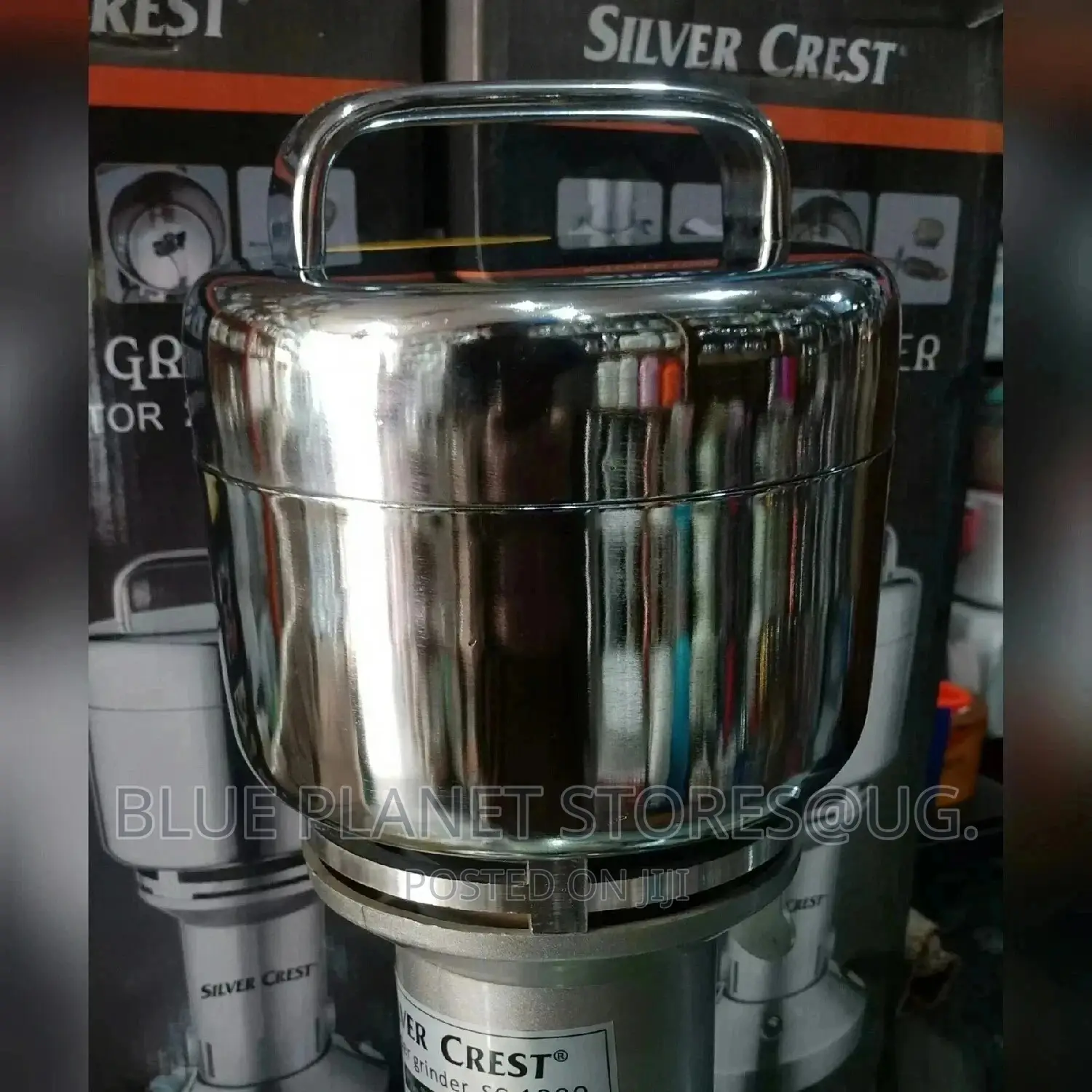 200grams Electric Dry Grains/Cereals Grinder || S/S Body.