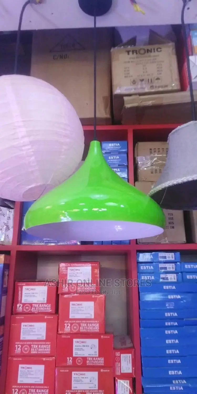 Green Pendant Lamp Holder