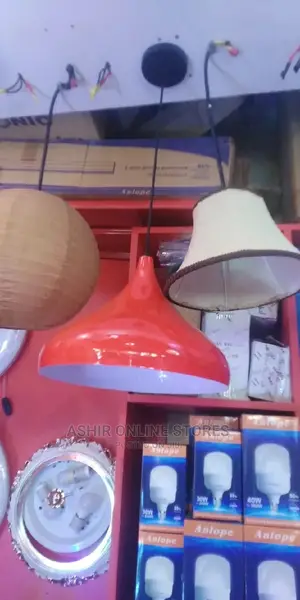 Red Pendant Lamp Holder