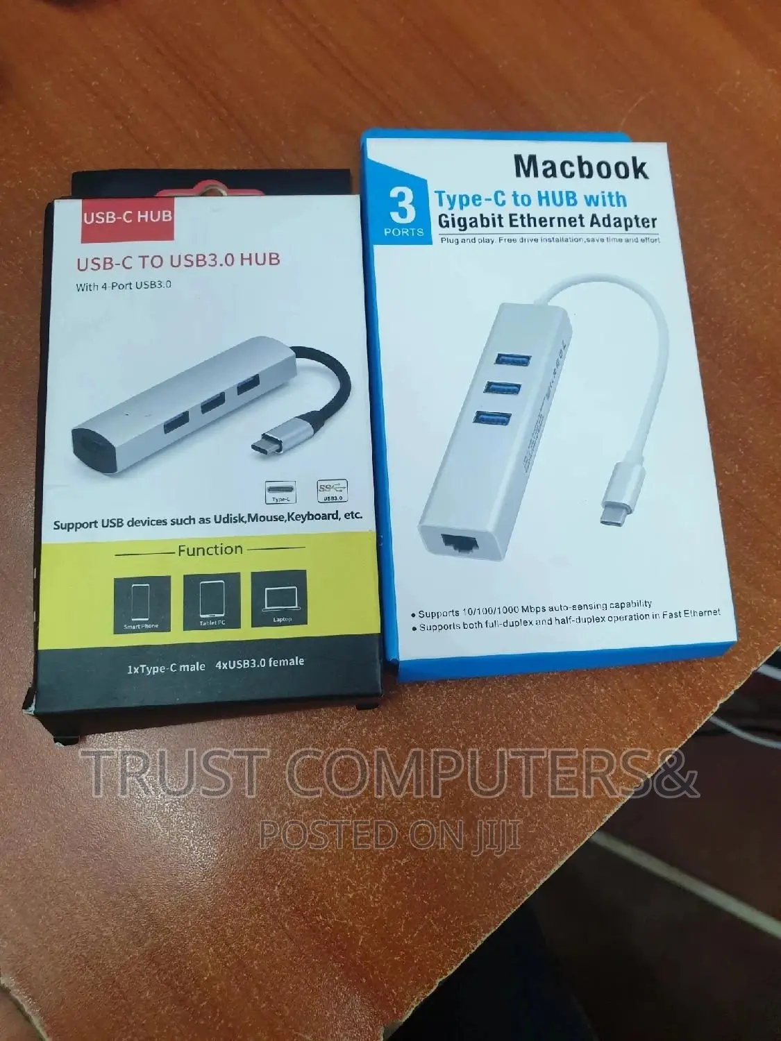 Type C 3.0 To, Rj45 Lan And Usb Hub