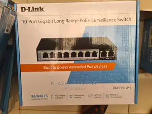 10-Port Gigabit Long Range Poe Surveillance Switch