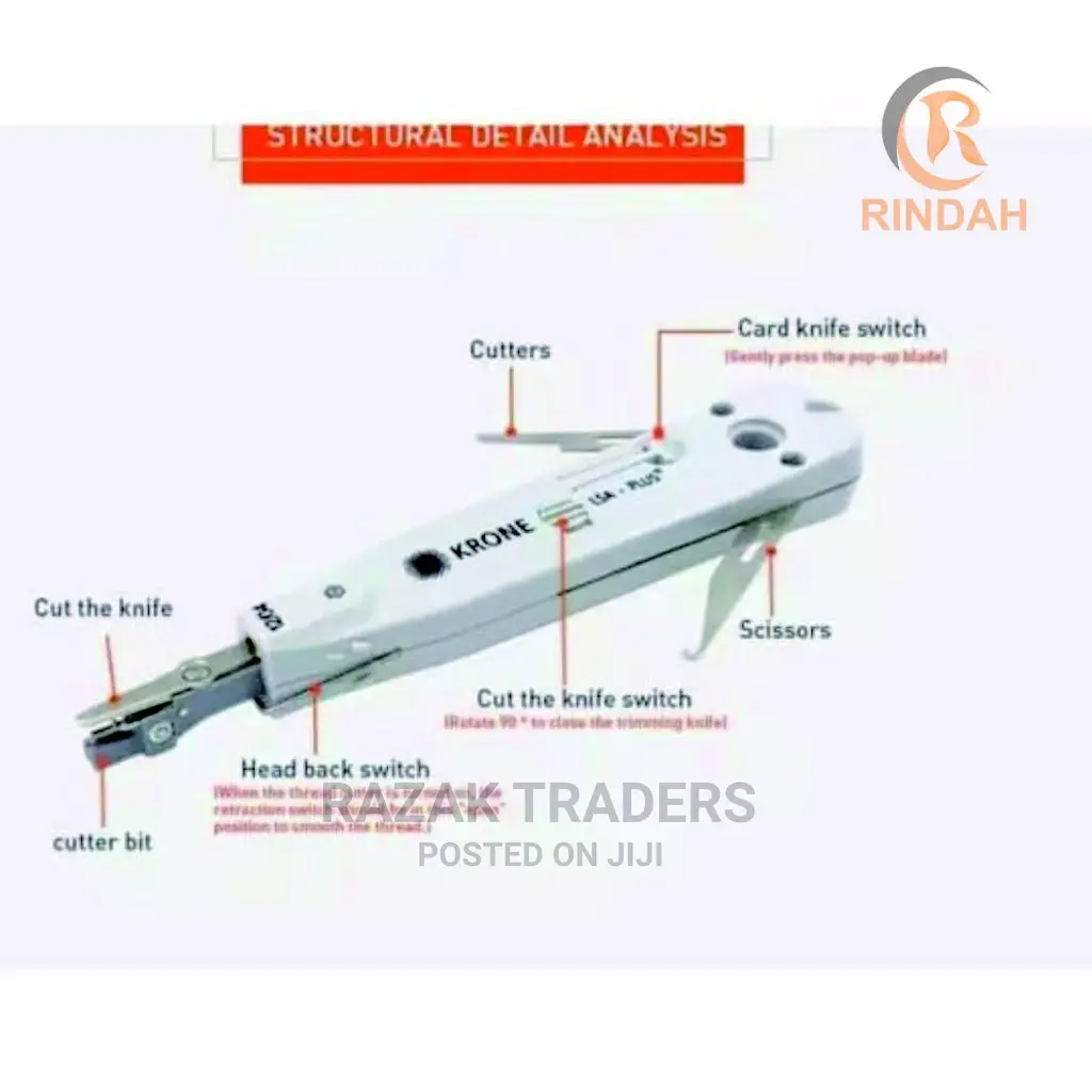 KRONE Professional Telecom Tool With Ethernet Sensor