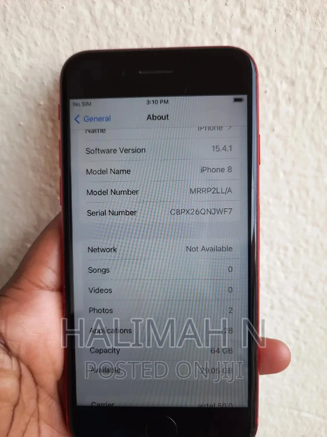 Apple iPhone 8 64 GB Red