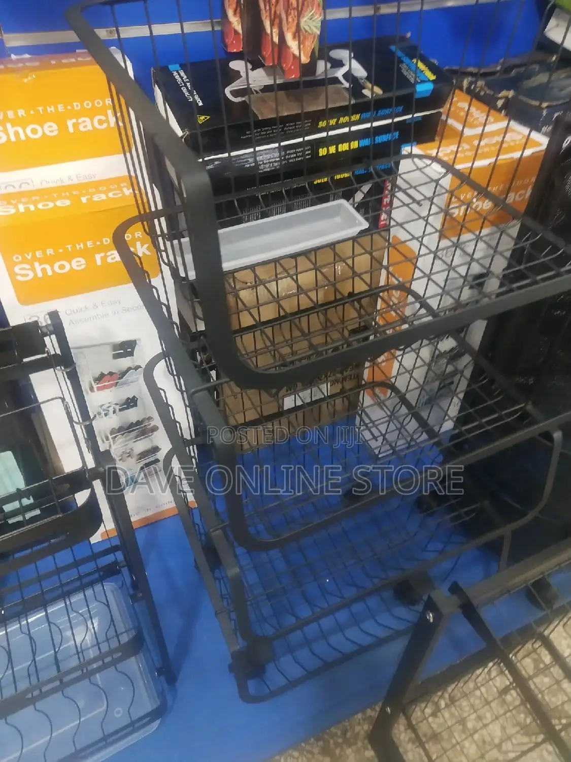 Metalic Portable Dish Drainer and Rack