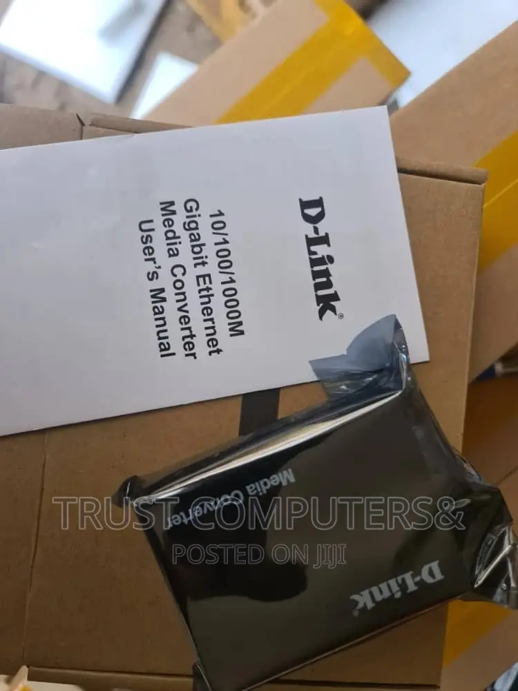 D D-Link Media Fiber Converter